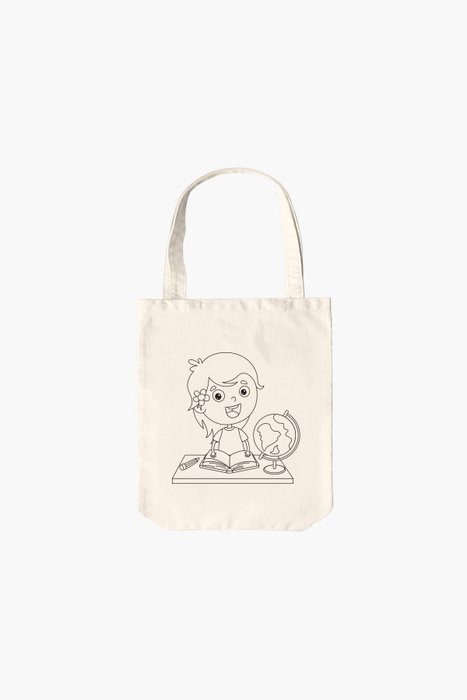 Zoozie Bags 0485 Bolso de mano Tote 18 x 25 cm 100% Poliéster Mezclado con Algodón Crema